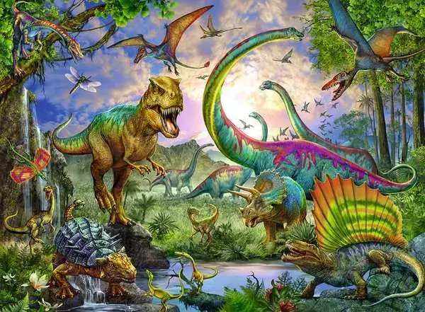 Ravensberger Matratzen Kinderpuzzle ab 8 Jahren - Im Reich der Giganten - 200 Teile Letzte 2 Tage