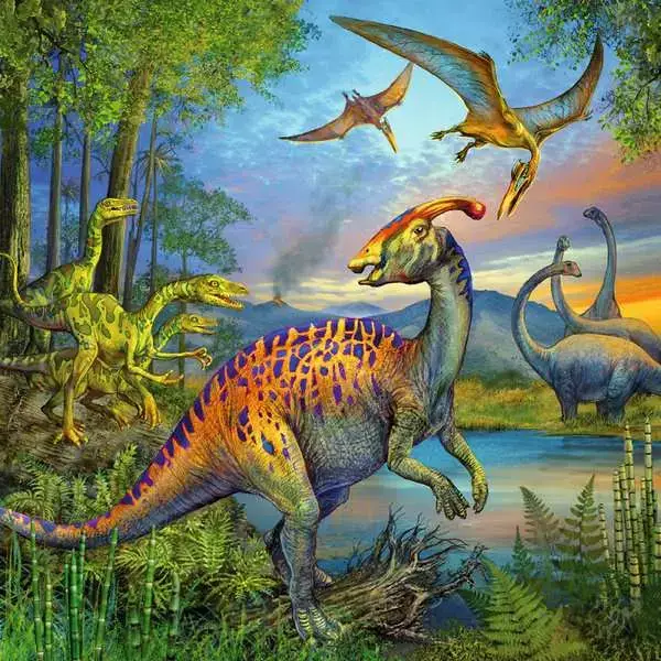 Ravensberger Matratzen Kinderpuzzle ab 5 Jahren - Faszination Dinosaurier - 49 Teile Riesige Rabatte