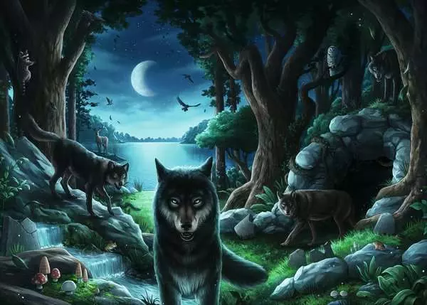 Ravensberger Matratzen Puzzle 759 Teile - Wolfsgeschichten Clearance-Verkauf