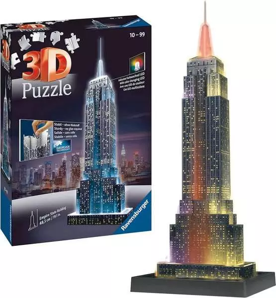 Ravensberger Matratzen Ravensburger Empire State Building bei Nacht zollfrei