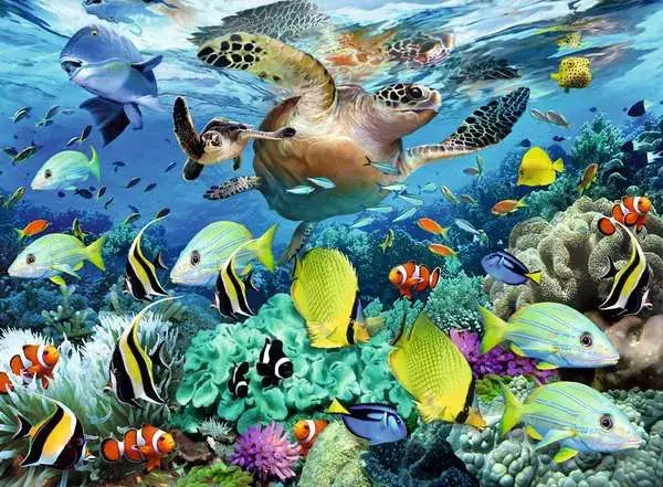Ravensberger Matratzen Kinderpuzzle ab 7 Jahren - Unterwasserparadies - 150 Teile 2025