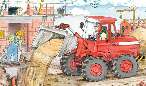 Ravensberger Matratzen Kinderpuzzle ab 3 Jahren - Mein Bagger - 15 Teile Online
