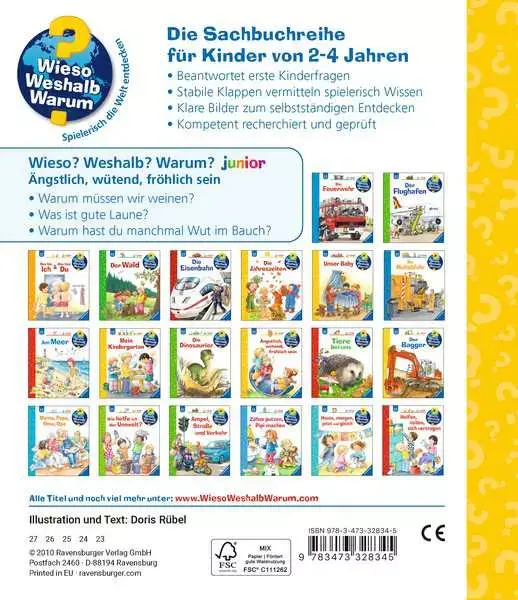 Ravensberger Matratzen Ravensburger Wieso? Weshalb? Warum? junior, Band 32: Ängstlich, wütend, fröhlich sein Hotsell