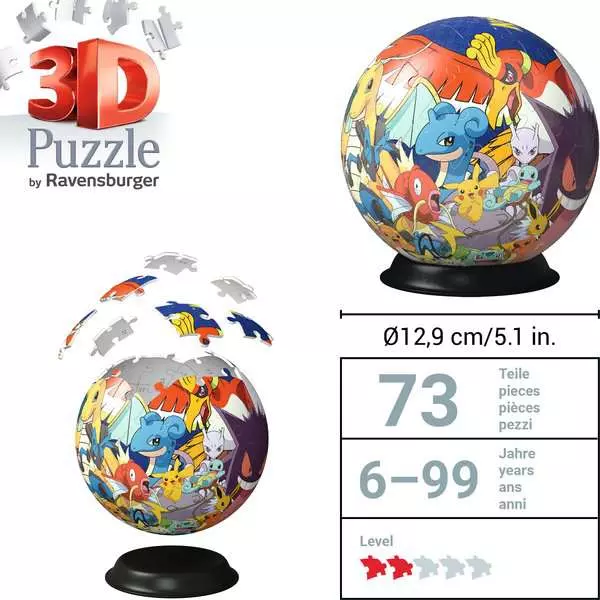 Ravensberger Matratzen 3D Puzzle Ball Pokémon im Angebot