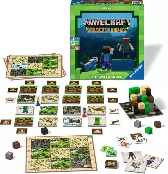 Ravensberger Matratzen Minecraft Builders & Biomes - Spiel ab 10 Jahren Blitzverkäufe
