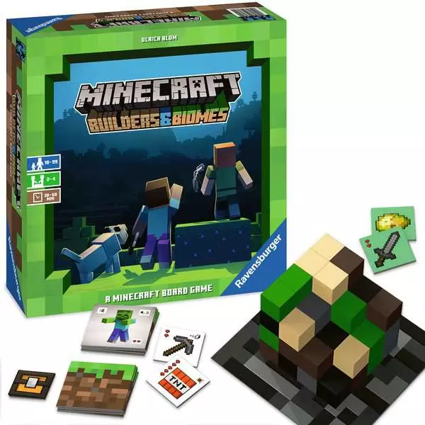 Ravensberger Matratzen Minecraft Builders & Biomes - Spiel ab 10 Jahren Blitzverkäufe