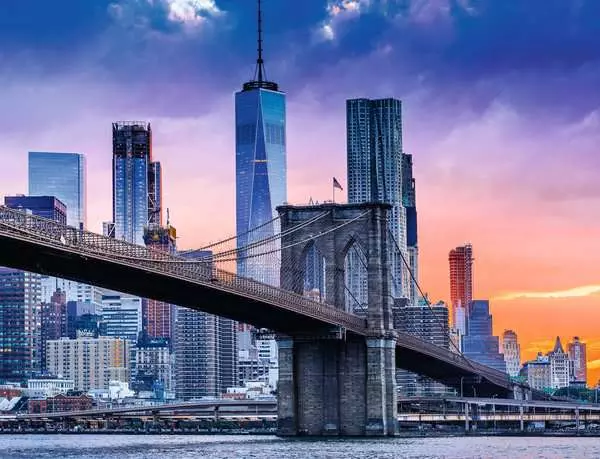 Ravensberger Matratzen Puzzle 2000 Teile - Von Brooklyn nach Manhatten Fabrik Onlineshop