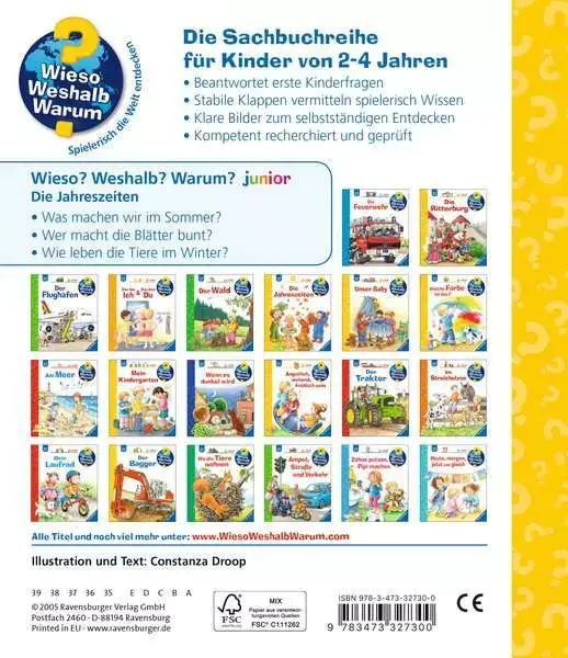 Ravensberger Matratzen Ravensburger Wieso? Weshalb? Warum? junior, Band 10: Die Jahreszeiten Sonderangebot