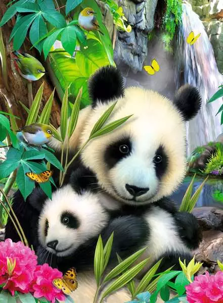Ravensberger Matratzen Kinderpuzzle ab 9 Jahren - Lieber Panda - 300 Teile Cyber Monday