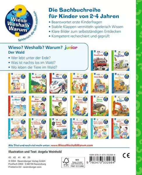 Ravensberger Matratzen Ravensburger Wieso? Weshalb? Warum? junior, Band 6: Der Wald Weihnachtsangebot
