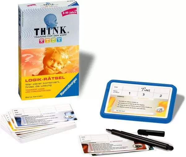 Ravensberger Matratzen THINK® Kids Logik-Rätsel - Reisespiel ab 8 Jahren Muttertagsangebot