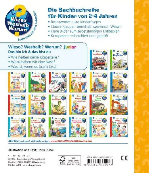 Ravensberger Matratzen Ravensburger Wieso? Weshalb? Warum? junior, Band 5: Das bin ich & Das bist du Jubiläumsangebot