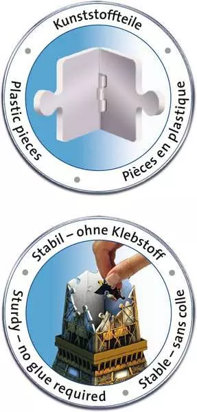 Ravensberger Matratzen 3D Puzzle Eiffelturm Lagerräumung
