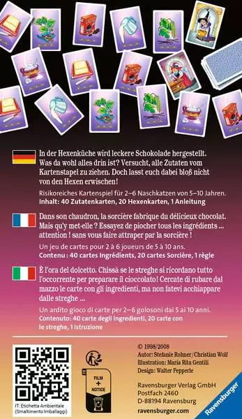 Ravensberger Matratzen Schoko Hexe - Reisespiel ab 5 Jahren Online Outlet