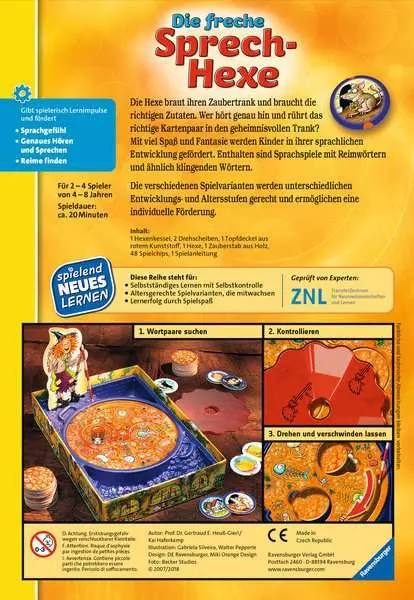 Ravensberger Matratzen Die freche Sprech-Hexe - Kinderspiel ab 4 Jahren Neuheiten