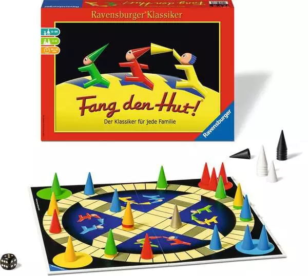 Ravensberger Matratzen Fang den Hut!® - Spiel ab 6 Jahren Riesige Ersparnisse