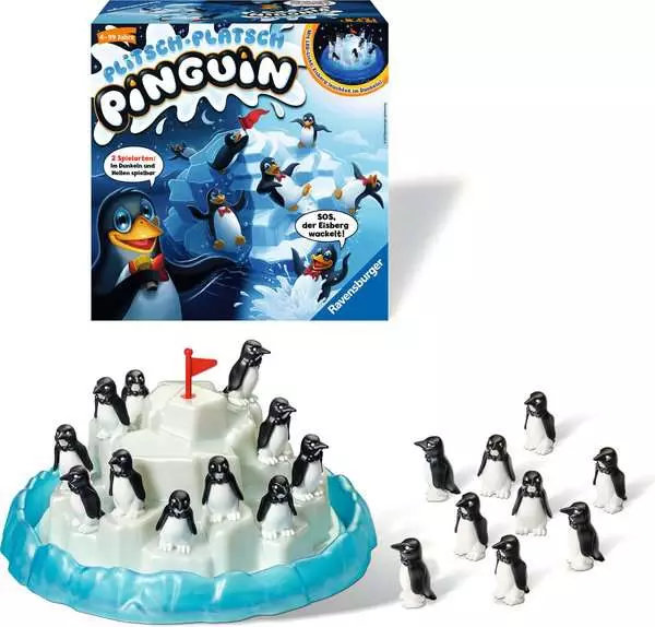 Ravensberger Matratzen Plitsch - Platsch Pinguin - Kinderspiel ab 4 Jahren Tiefpreis