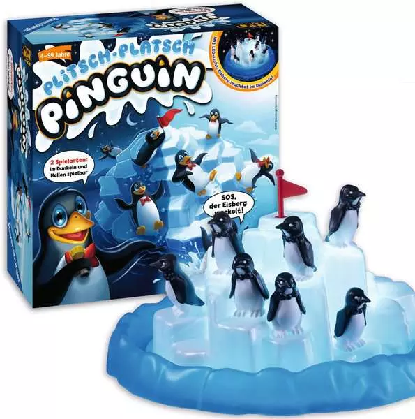 Ravensberger Matratzen Plitsch - Platsch Pinguin - Kinderspiel ab 4 Jahren Tiefpreis