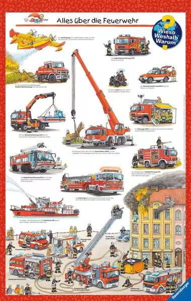 Ravensberger Matratzen Ravensburger Wieso? Weshalb? Warum?, Band 2: Alles über die Feuerwehr Neueste Stile