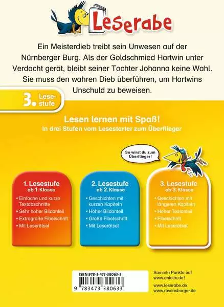 Ravensberger Matratzen Leserabe - 3. Lesestufe: Der Meisterdieb Nur für heute