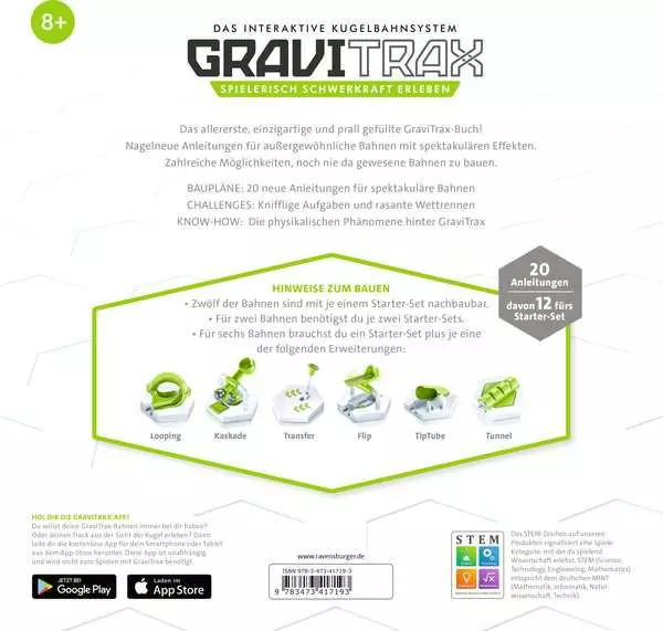 Ravensberger Matratzen GraviTrax. Das Buch für Fans und Profis Riesige Rabatte