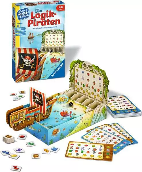 Ravensberger Matratzen Die Logik-Piraten - Kinderspiel ab 5 Jahren Fabrikladen