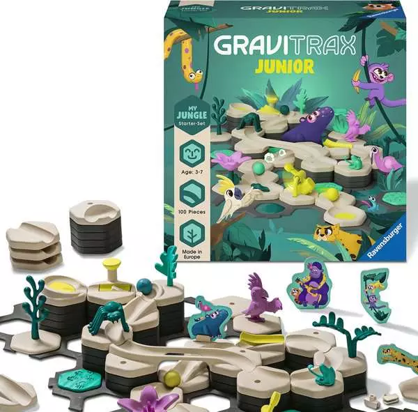 Ravensberger Matratzen Ravensburger GraviTrax Junior Starter-Set L Jungle Auslauf