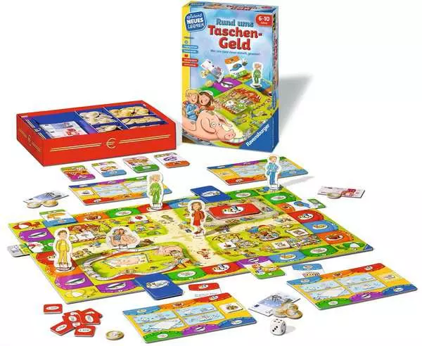 Ravensberger Matratzen Rund ums Taschengeld - Kinderspiel ab 6 Jahren Fabrik Onlineshop