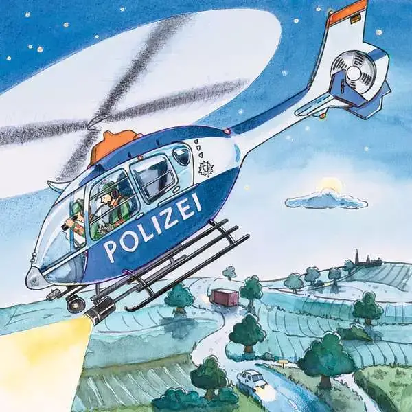 Ravensberger Matratzen Kinderpuzzle ab 5 Jahren - Polizeieinsatz - 49 Teile Fabrikpreis