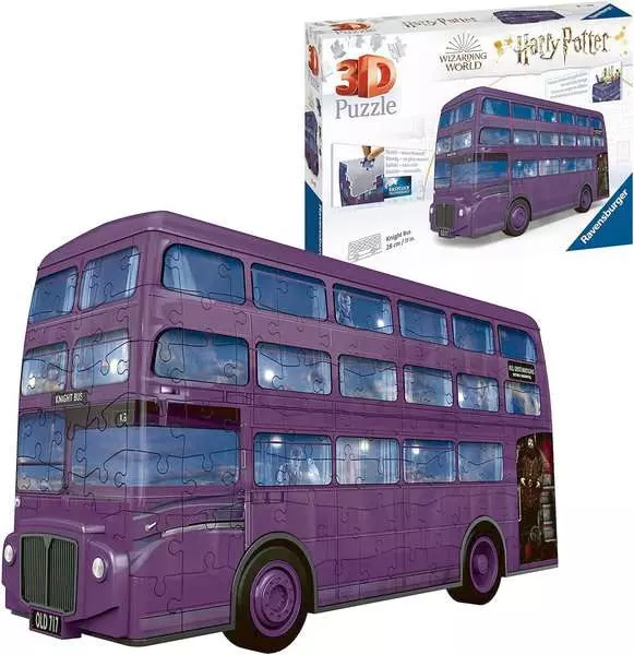 Ravensberger Matratzen 3D Puzzle Harry Potter Knight Bus Sonderangebot