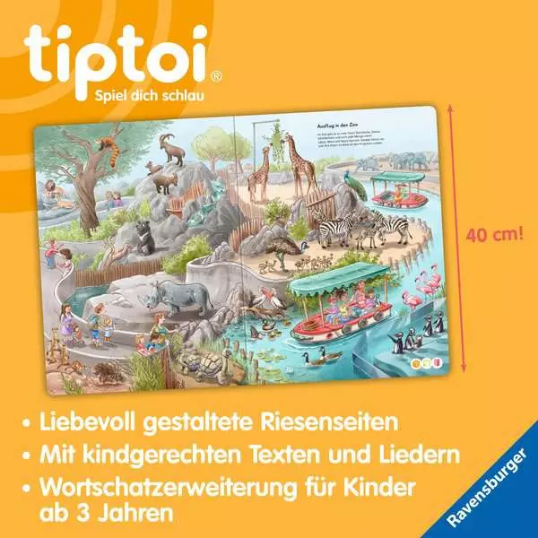 Ravensberger Matratzen tiptoi® Mein Wörter-Bilderbuch XXL Begrenztes Angebot