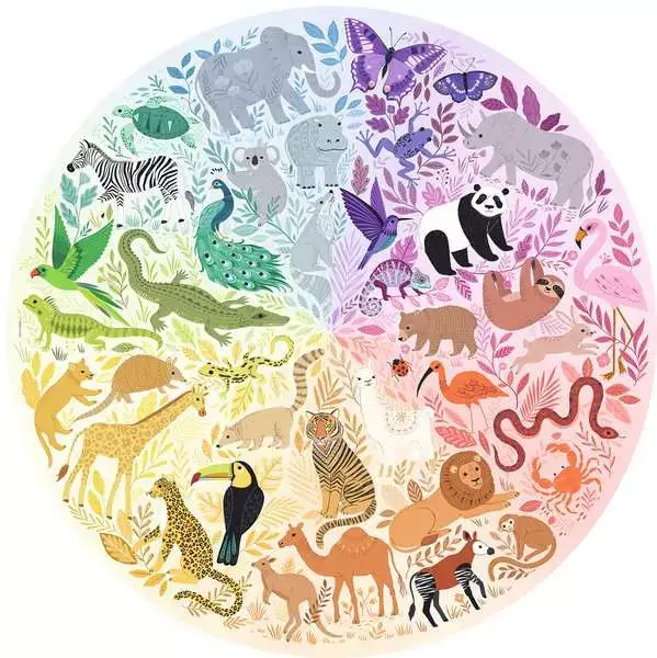 Ravensberger Matratzen Puzzle 500 Teile - Circle of Colors - Animals Cyber Monday