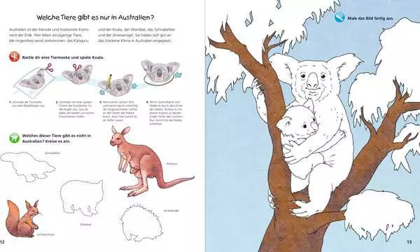 Ravensberger Matratzen Ravensburger Wieso? Weshalb? Warum? aktiv-Heft: Tiere der Welt Valentinstagsangebot