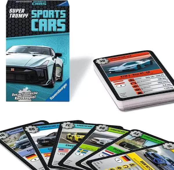 Ravensberger Matratzen Sports-Cars - Kartenspiel ab 7 Jahren Top Angebot