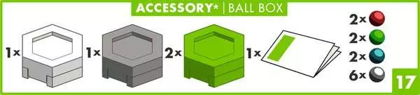 Ravensberger Matratzen GraviTrax Accessory Ball Box - Kugelbahn-Erweiterung für Kinder ab 8 Jahren Riesige Ersparnisse
