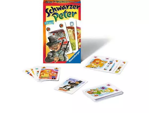 Ravensberger Matratzen Schwarzer Peter - Reisespiel ab 3 Jahren Sonderangebot der Fabrik