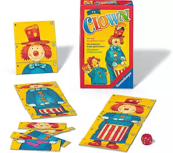 Ravensberger Matratzen Clown - Reisespiel ab 4 Jahren Vierteljährliche Förderung