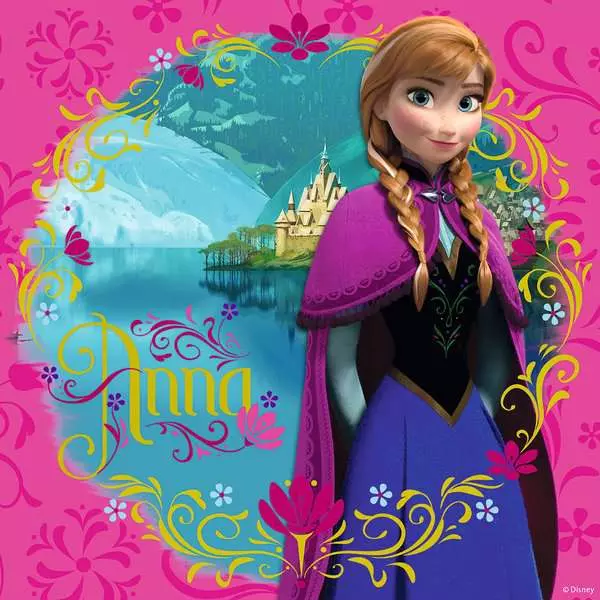 Ravensberger Matratzen Kinderpuzzle ab 5 Jahren - Elsa, Anna & Olaf - 49 Teile Begrenzt auf 3 Tage