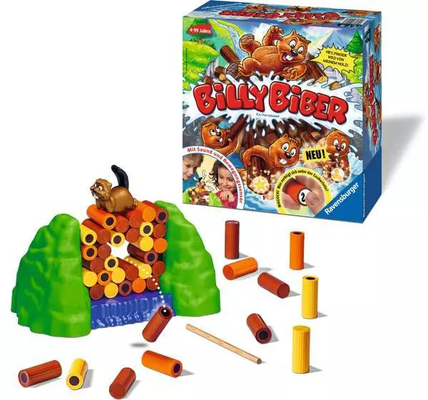 Ravensberger Matratzen Billy Biber - Kinderspiel ab 4 Jahren Speichern exportieren