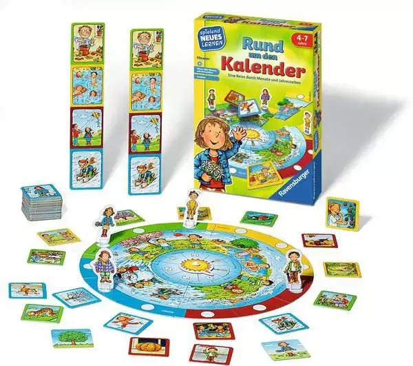 Ravensberger Matratzen Rund um den Kalender - Kinderspiel ab 4 Jahren Outlet