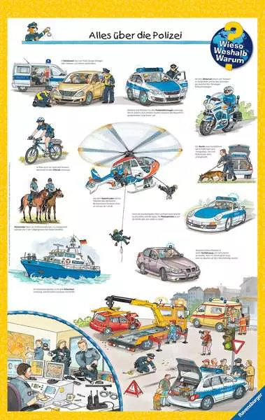 Ravensberger Matratzen Ravensburger Wieso? Weshalb? Warum?, Band 22: Alles über die Polizei Auslauf
