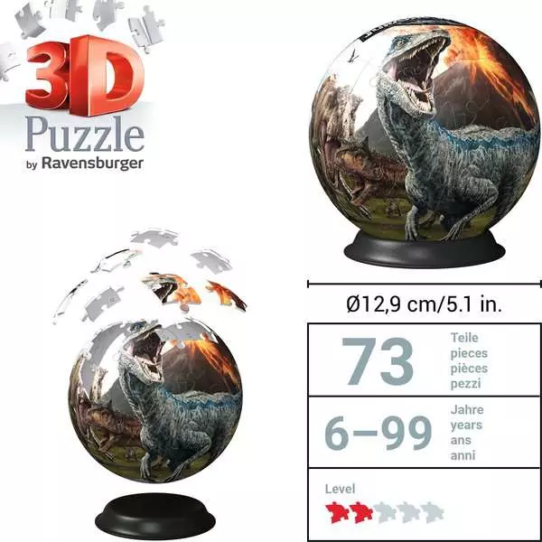 Ravensberger Matratzen 3D Puzzle Ball Jurassic World im Angebot