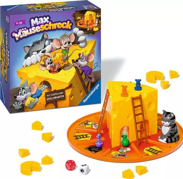 Ravensberger Matratzen Max Mäuseschreck - Kinderspiel ab 4 Jahren Muttertagsangebot