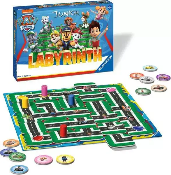 Ravensberger Matratzen Paw Patrol Junior Labyrinth - Kinderspiel ab 4 Jahren Valentinstagsangebot