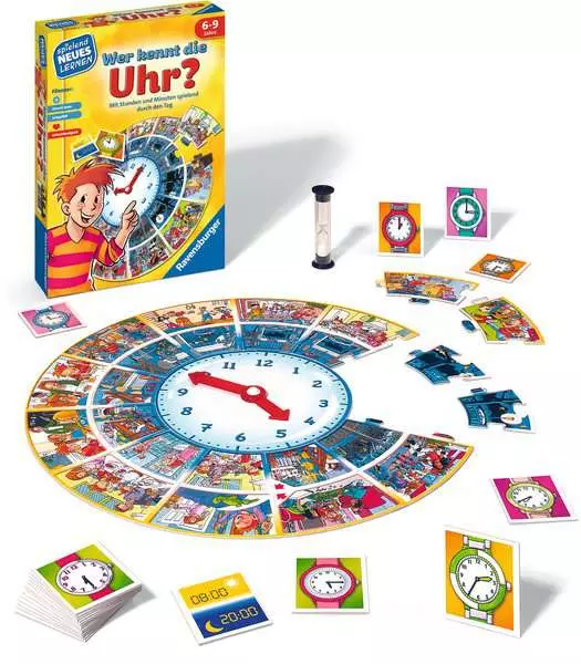 Ravensberger Matratzen Wer kennt die Uhr? - Kinderspiel ab 6 Jahren Lagerräumung