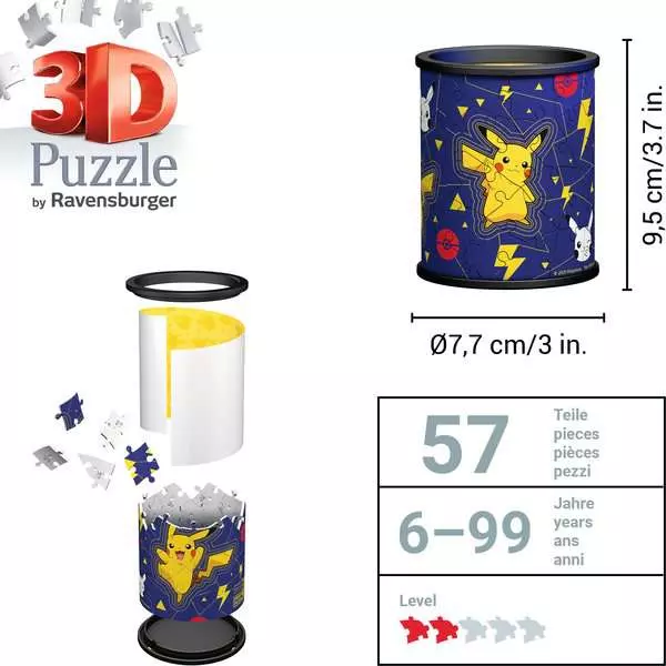 Ravensberger Matratzen 3D Puzzle Utensilo - Pokémon Top Angebot