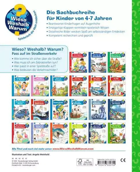 Ravensberger Matratzen Ravensburger Wieso? Weshalb? Warum?, Band 5: Pass auf im Straßenverkehr Sonderangebote