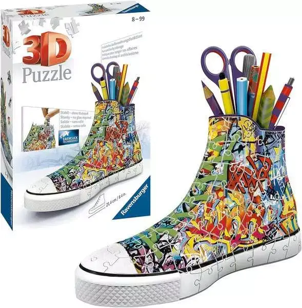 Ravensberger Matratzen 3D Puzzle Sneaker - Graffiti VIP-Rabatte