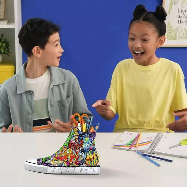 Ravensberger Matratzen 3D Puzzle Sneaker - Graffiti VIP-Rabatte