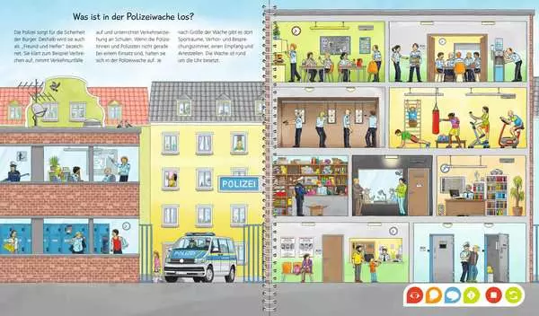 Ravensberger Matratzen tiptoi® Wieso? Weshalb? Warum? Unterwegs mit der Polizei Tiefpreis